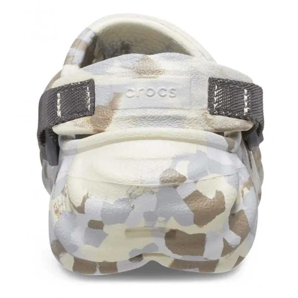 Crocs Echo 208466-2Y3 Clogs Toddler 5 Beige Marbled Comfort Casual Shoes SGN1675